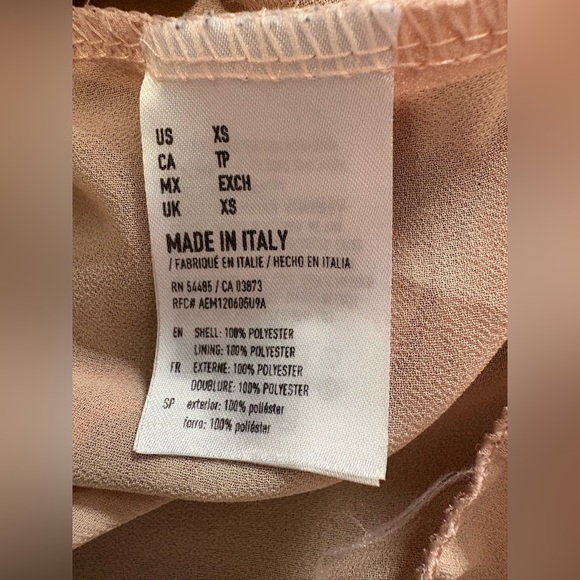 American Eagle long sleeve brown floral mini dress size xs - Picture 13 of 14